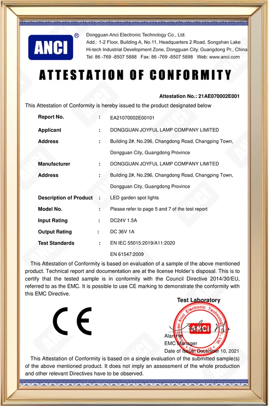Certificat